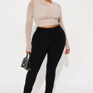 Hyperstretch Skinny Pants - Black