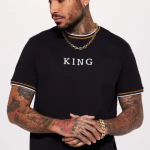 King Short Sleeve Tee - Black